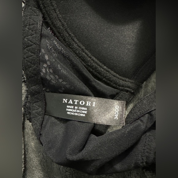 Natori Women's Feathers Front Close Racerback T-Back 34DDD Bra 735023 - Picture 5 of 7